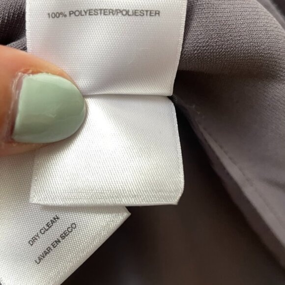 Nine West Draped Jacket, Grey, Medium - Picture 6 of 6